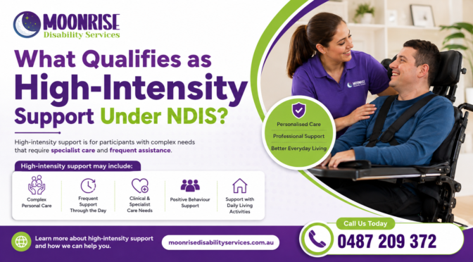 What Qualifies as High-Intensity Support Under NDIS?